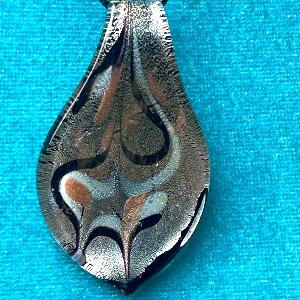 Vintage Art Glass Pendant